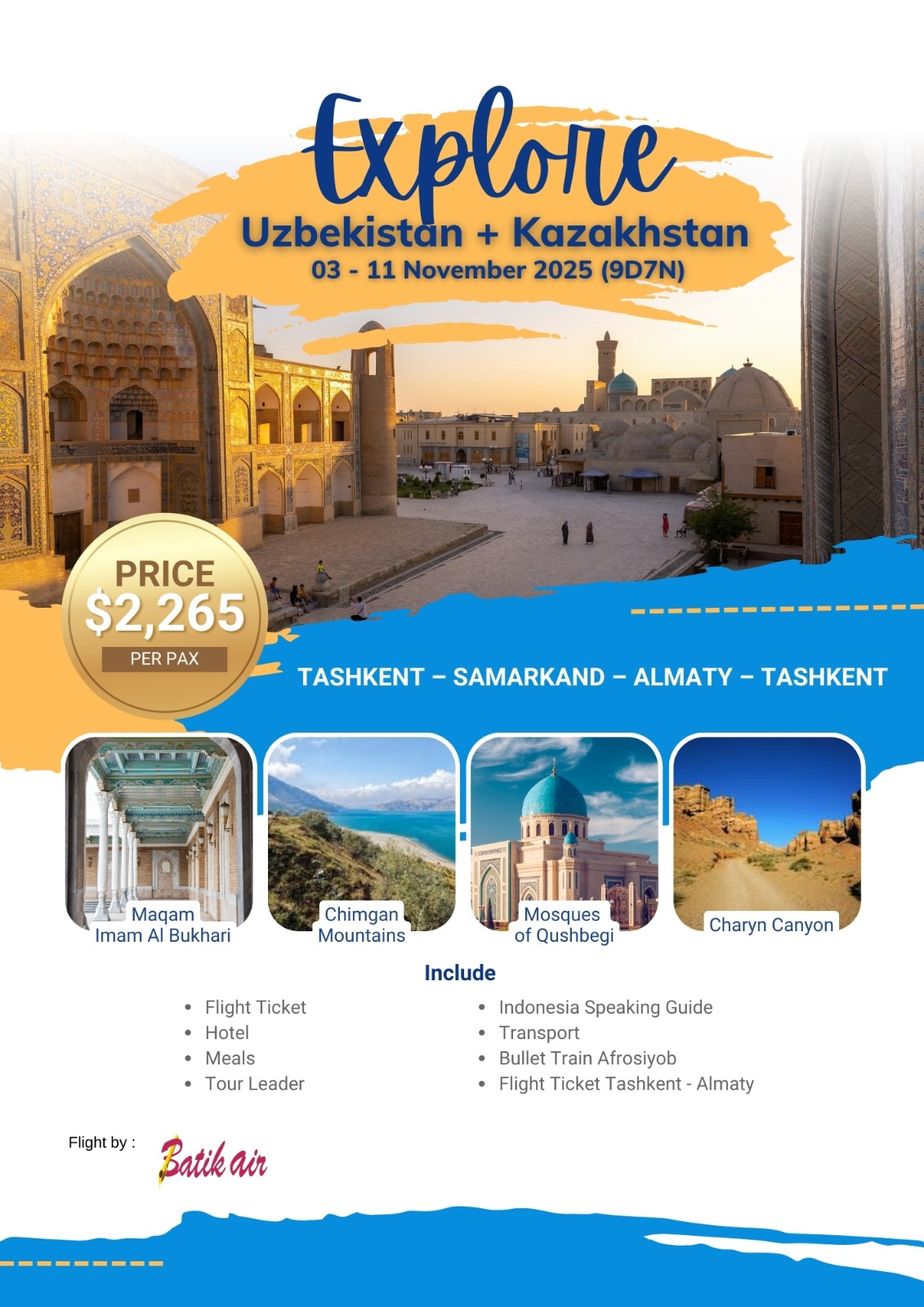 Uzbekistan & Kazakhstan