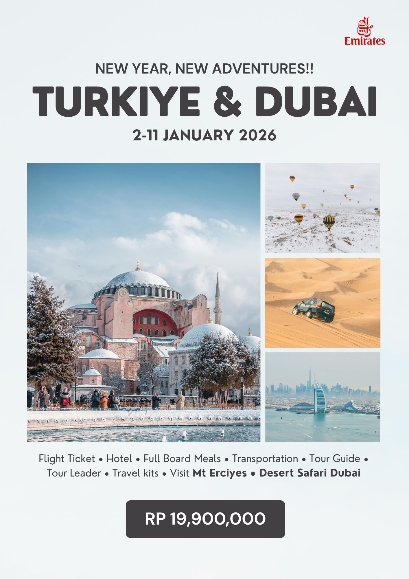 New Year New Adventure: Turkiye & Dubai